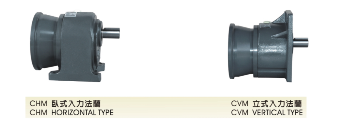 CHM臥式三相入力法蘭齒輪馬達